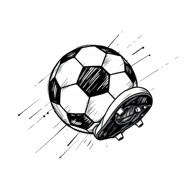 Soccer ball sketch